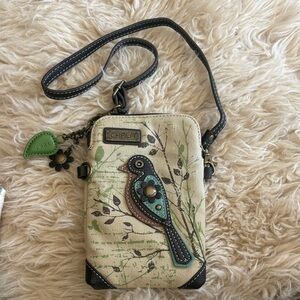 Chala Safari Bird Cellphone Crossbody Handbag for Bird Lover